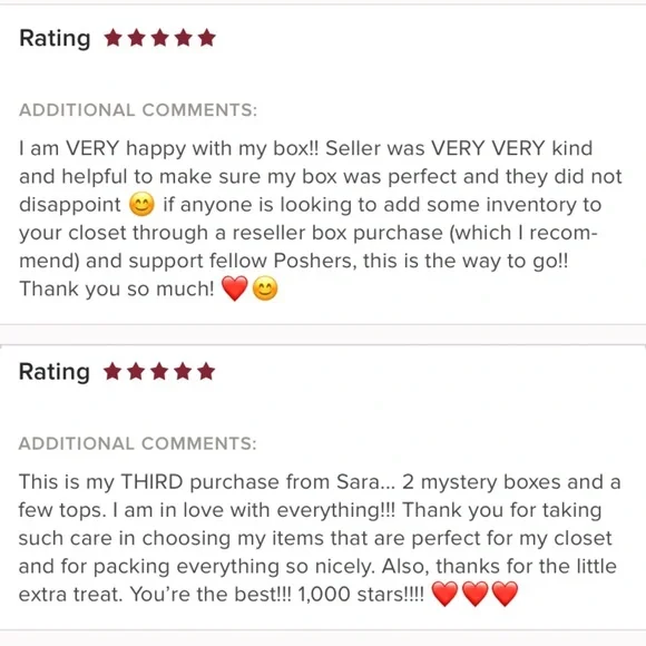 RESELLER MYSTERY BOX 5/$30 - Picture 6 of 9